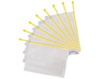 by tarifold Pochette à zip ZIPPER, A4, PVC, bleu