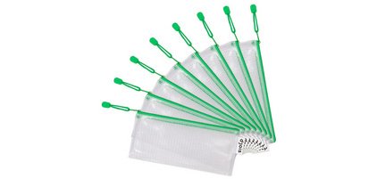 by tarifold Pochette à zip ZIPPER, format chéquier