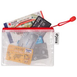 Pochette à zip ZIPPER, A6, PVC