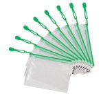 Zipper zip pocket, A6 size, PVC