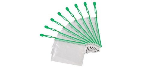 Tasche mit Reißverschluss ZIPPER, A6, PVC
