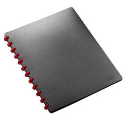 Protège-documents EasyFix, A4, 20 pochettes, noir