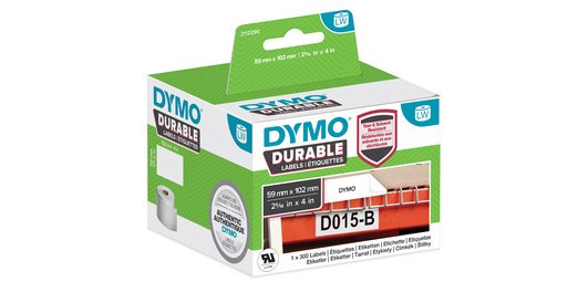 DYMO LabelWriter High Performance Labels, 25 x 89 mm