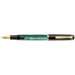 Stylo plume M 200, vert marbré, taille de plume: M