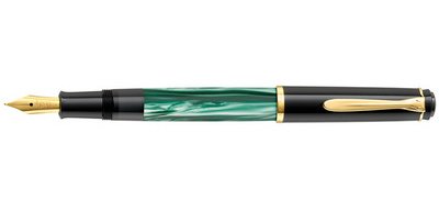 Stylo plume 200, vert marbré, taille de plume: B