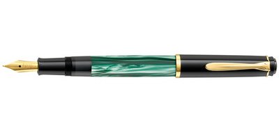Stylo plume M 200, vert marbré, taille de plume: M