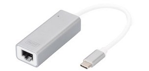Adaptateur USB 3.0 vers Gigabit Ethernet, blanc