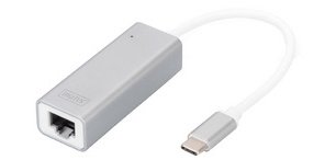 Adaptateur USB 3.0 vers Gigabit Ethernet, blanc