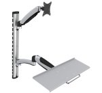 Support pour écran LCD/LED, avec porte-clavier