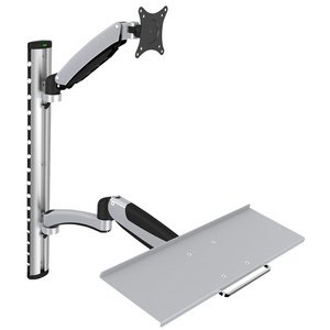 Bras pivotant pour moniteur LCD/LED, avec support