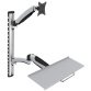 Bras pivotant pour moniteur LCD/LED, avec support