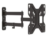 Support mural pour écran LCD/LED, noir