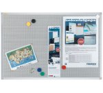 Tableau d'affichage magnétique X-tra!Line, gris