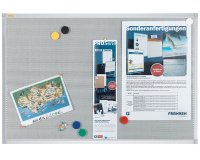 Tableau d'affichage magnétique X-tra!Line, gris