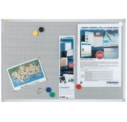 Tableau d'affichage magnétique X-tra!Line, gris