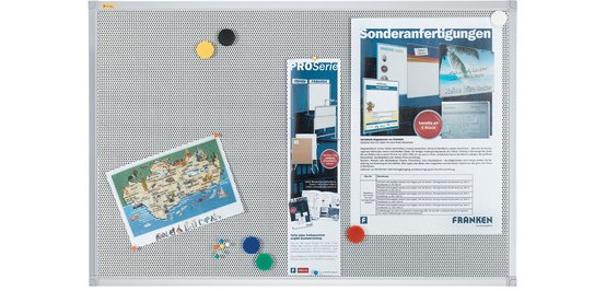 Tableau d'affichage magnétique X-tra!Line, gris