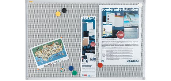 Tableau d'affichage magnétique X-tra!Line, gris