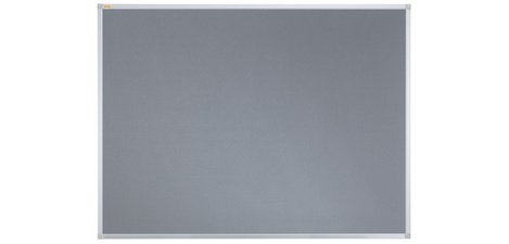 Tableau en textile X-tra!Line, 900 x 600 mm, noir