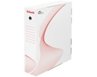 Archiefdoos, A4, (B)80 mm, van wit karton