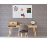 Tableau blanc X-tra!Line, laqué, 900 x 600 mm