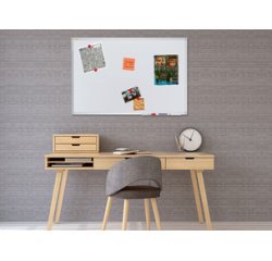 Tableau blanc X-tra!Line, laqué, 1.200 x 900 mm