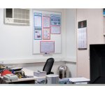 Tableau blanc X-tra!Line, laqué, 900 x 600 mm