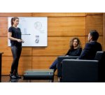 Tableau blanc X-tra!Line, émaillé, 900 x 600 mm