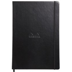 Rhodia webnotebook a4, lined - black