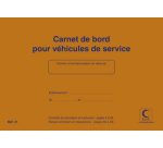 Carnet de bord pour véhicules de service, 150 x 215 mm