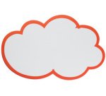 Symbole de notation 'nuage', autocollant, 150x230mm