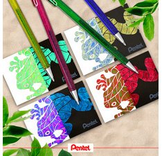 Hybrid roller balpen 'Dual Pen'