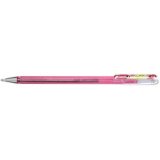 Hybrid Stylo roller 'Dual Penn', or/rouge