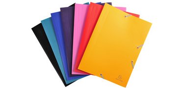 Chemise à élastiques Opaque Eco, PP, A4, assorti