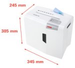 Destructeur de documents shredstar X5, particules: