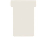 Fiches T, taille 2 / 48 x 84 mm, blanc