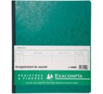  Piqûre 32x27cm Enregistrement du courrier 26 lignes 80 pages - texte FR