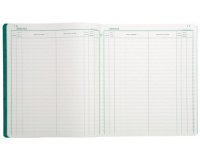  Speciaal register - Registratie van de Post - 32x27cm - 26 lijnen - 80 blad - Franstalig