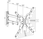 Support pour téléviseur Full Motion, pour 58,42 -