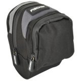 Sacoche pour selle de vélo, noir/gris