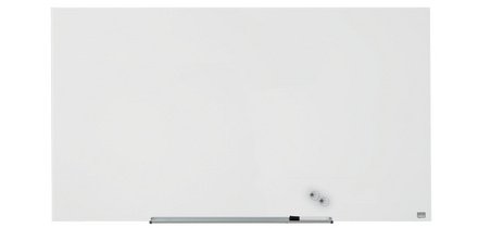 Tableau en verre Impression Pro Widescreen, 31', blanc