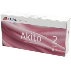 Fripa Mouchoirs cosmétiques Akito, 2 couches, extra blanc