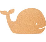 Tableau mural en liège SILHOUETTE 'Baleine'