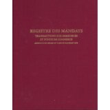 Registre 'Mandat Transaction Immobilière', 200 pages