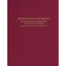 Registre 'Mandat Transaction Immobilière', 200 pages