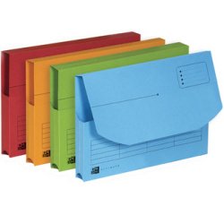 Documentenhoes met klep ULTIMATE, A4, geassorteerd