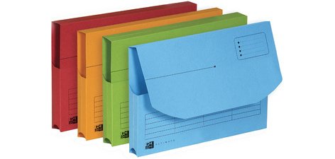 ULTIMATE flap document folder, A4, assorted