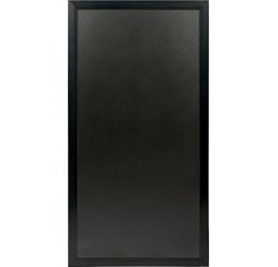 Scheidingswand MULTI BOARD met krijtbord - zwart