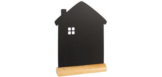 Ardoise de table SILHOUETTE 'Maison'