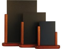 Ardoise de table ELEGANT, moyen, teck