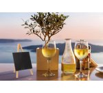 Ardoise de table MINI avec trépied, hêtre